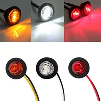 round led truck side clearence lights car bus trailer safety driving side marker high brightness indicators light warning lamp