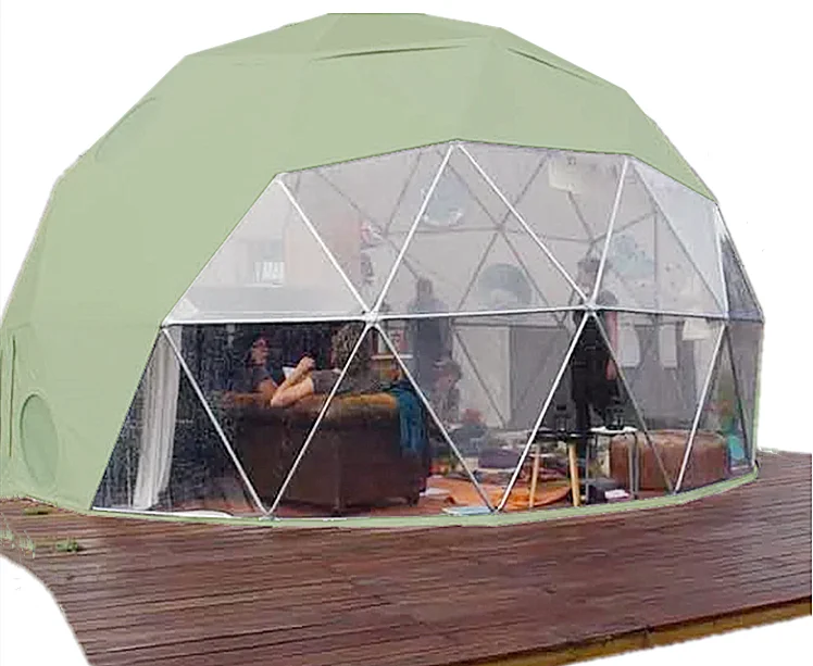 High quality glamping tiendas de campaa winter tents dome tent 10 people FOR SALE images - 6