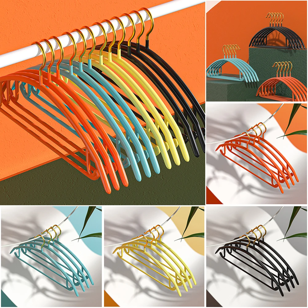 

Heavy Duty Clothes Hangers Wet Portable Lightweight Design Handy Use Multifunctional Dry Dual Use for Jackets Pants Dresses