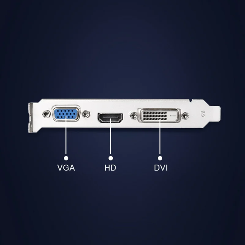 GT610 1 ГБ графический компьютер настольный игровой небольшой корпус памяти DDR3