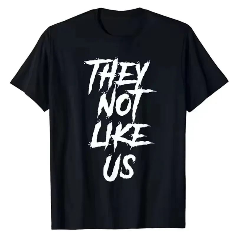 THEY NOT LIKE US Kendrick Lamar WEST COAST TORONTO BEEF Мужская одежда с коротким рукавом и круглым