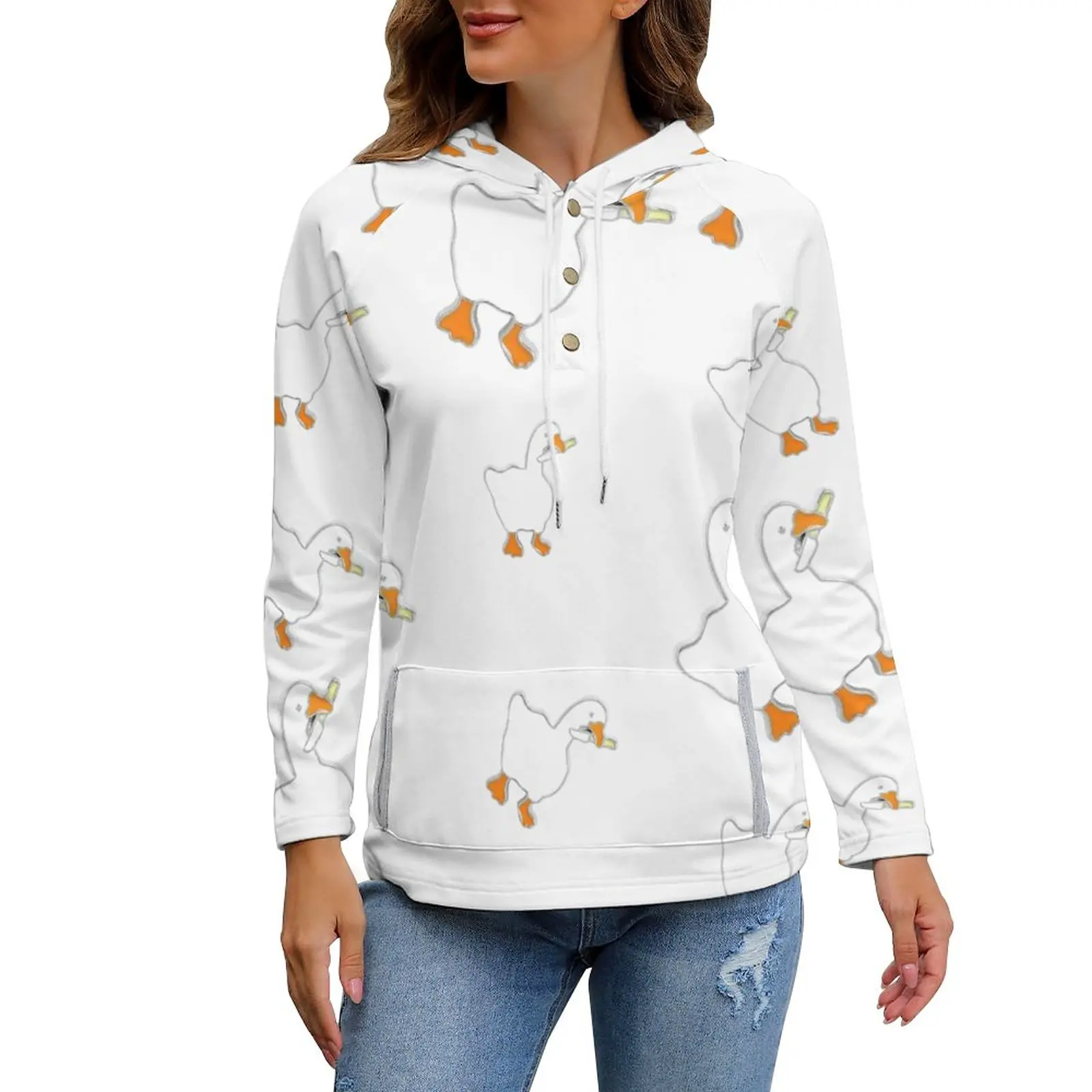 

Новинка весна-осень 2022 Женская толстовка с длинным рукавом и защитой от солнца простая Студенческая Повседневная модная одежда Y2K с узором ...