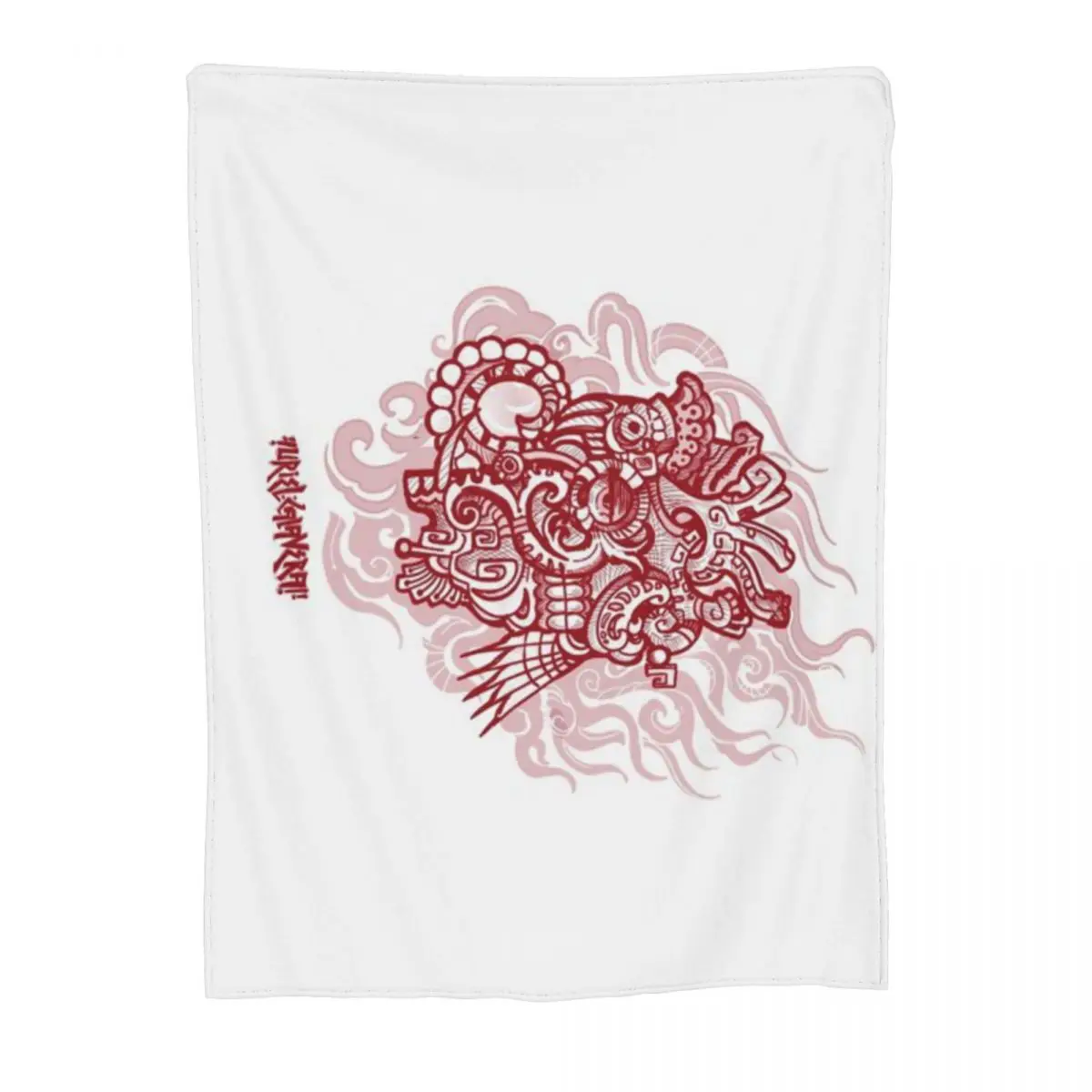 Ультра-мягкое Флисовое одеяло с изображением сердца огня страсти и красного