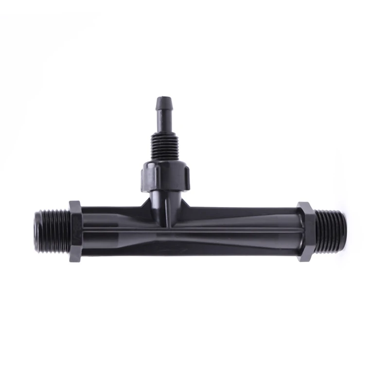 

2X (G1/2) Thread Irrigation Drip Device Venturi Fertilizer Injector Agriculture Garden Water Tube Home Garden