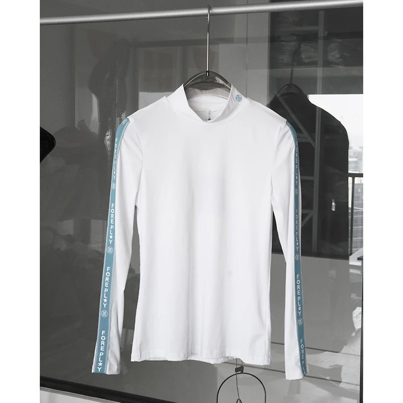 

New G Golf Women Ice Silk T-shirt Bottom Shirt Stroke Sunshine Speed Speed Dry Under Clothes for Women Outfit