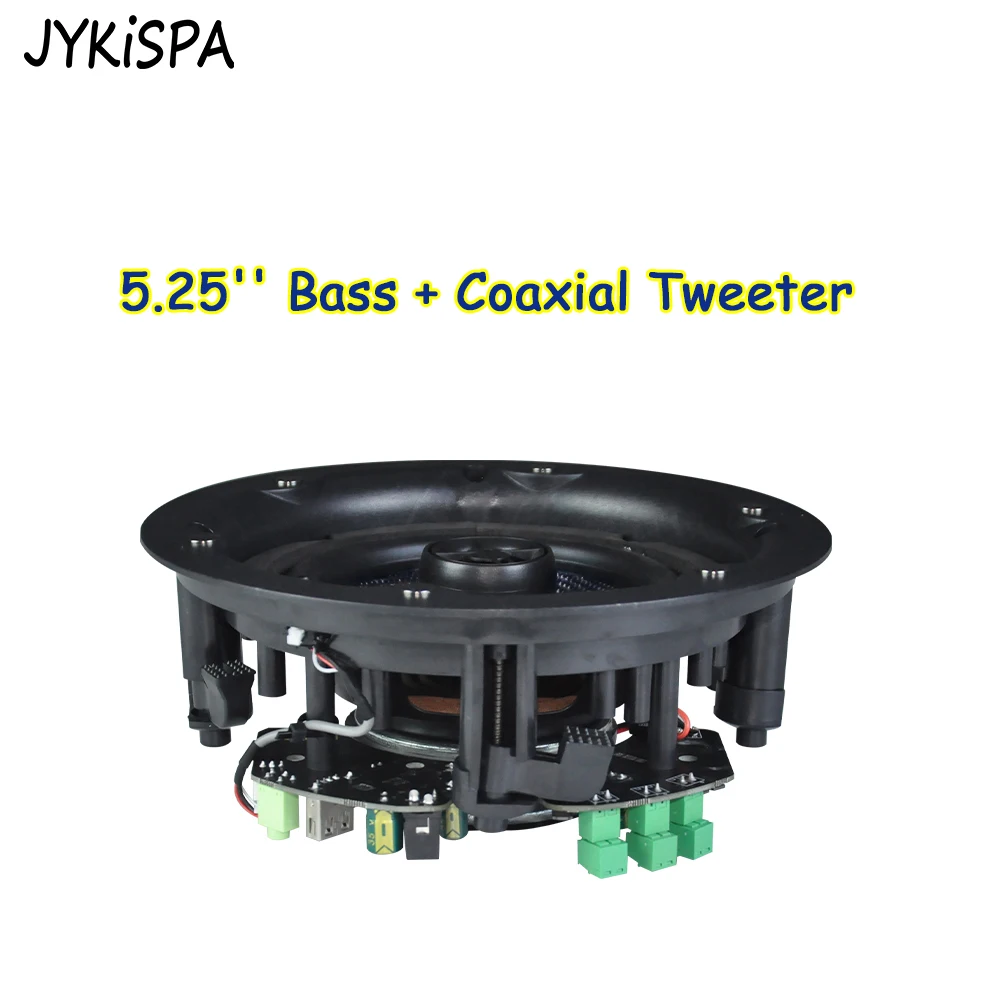 4 Inch Coxial Ceiling Speaker Home Audio Class D Digital Power Amplifier Module In Wall Bluetooth LoudSpeaker for Restaurant enlarge