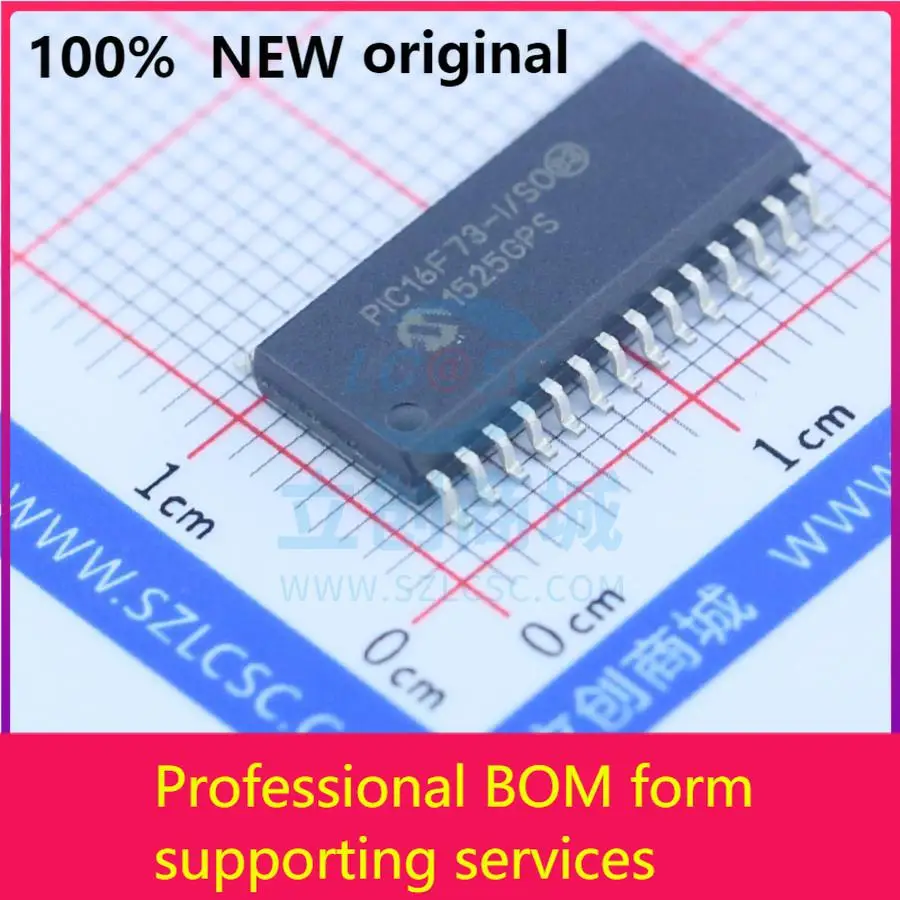 

PIC16F73-I/SO PIC16F73-I/SONew Оригинальный оригинальный чип IC 100% оригинал