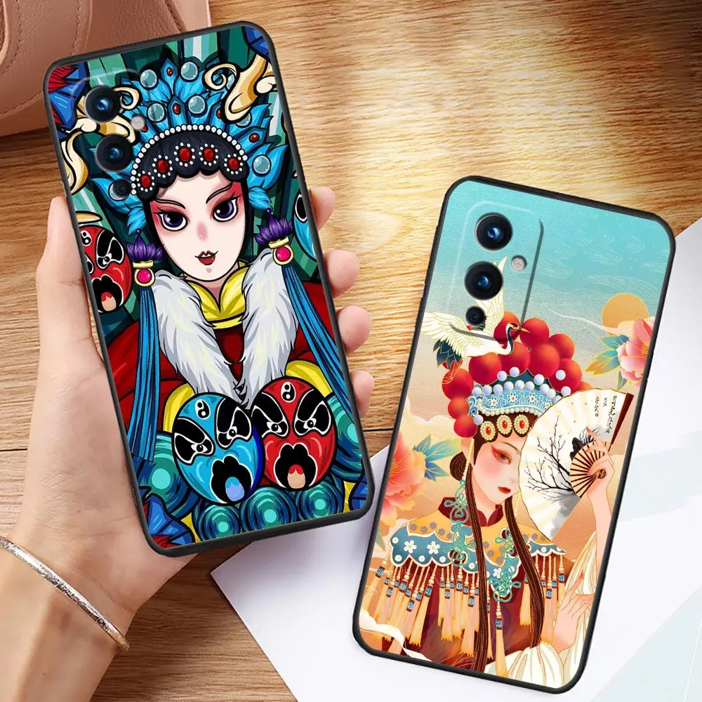 

Funda Oneplus 9 Case For Oneplus 9 8 8T 7 7T 6 6T 5 5T NORD N100 N10 2 CE 5G Pro Phone Case Traditional Chinese Peking Opera