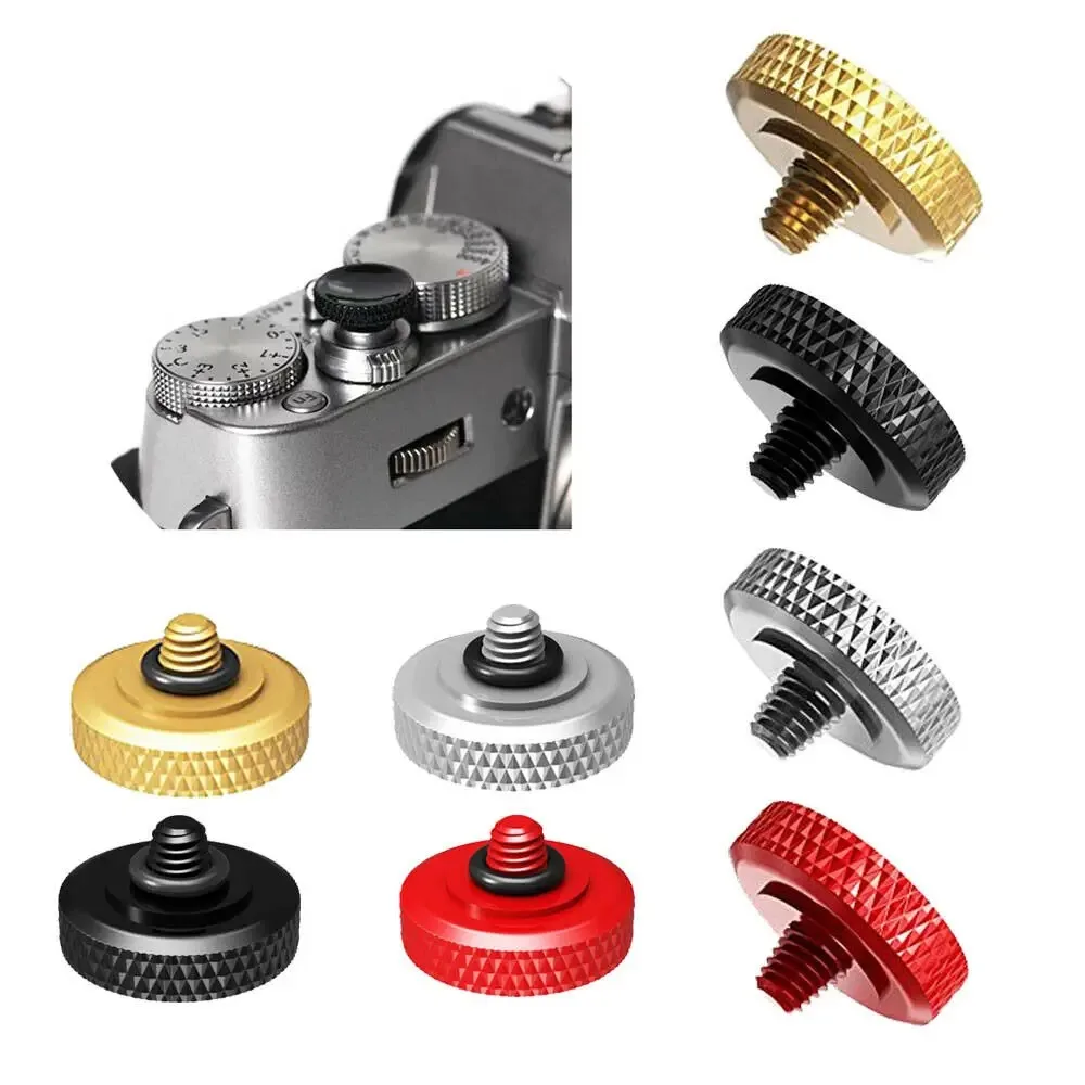 

1pcs Copper Concave Soft Shutter Release Button for Fujifilm X100 SLR Leica Nikon Rolleiflex Minolta Olympus Camera Parts