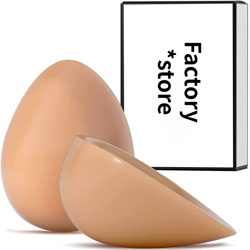 Nude/Suntan Silicone Breast Shape Suitable for Sex Mastectomy Cross-dressers and Drag Queen Cosplay Fake Breasts