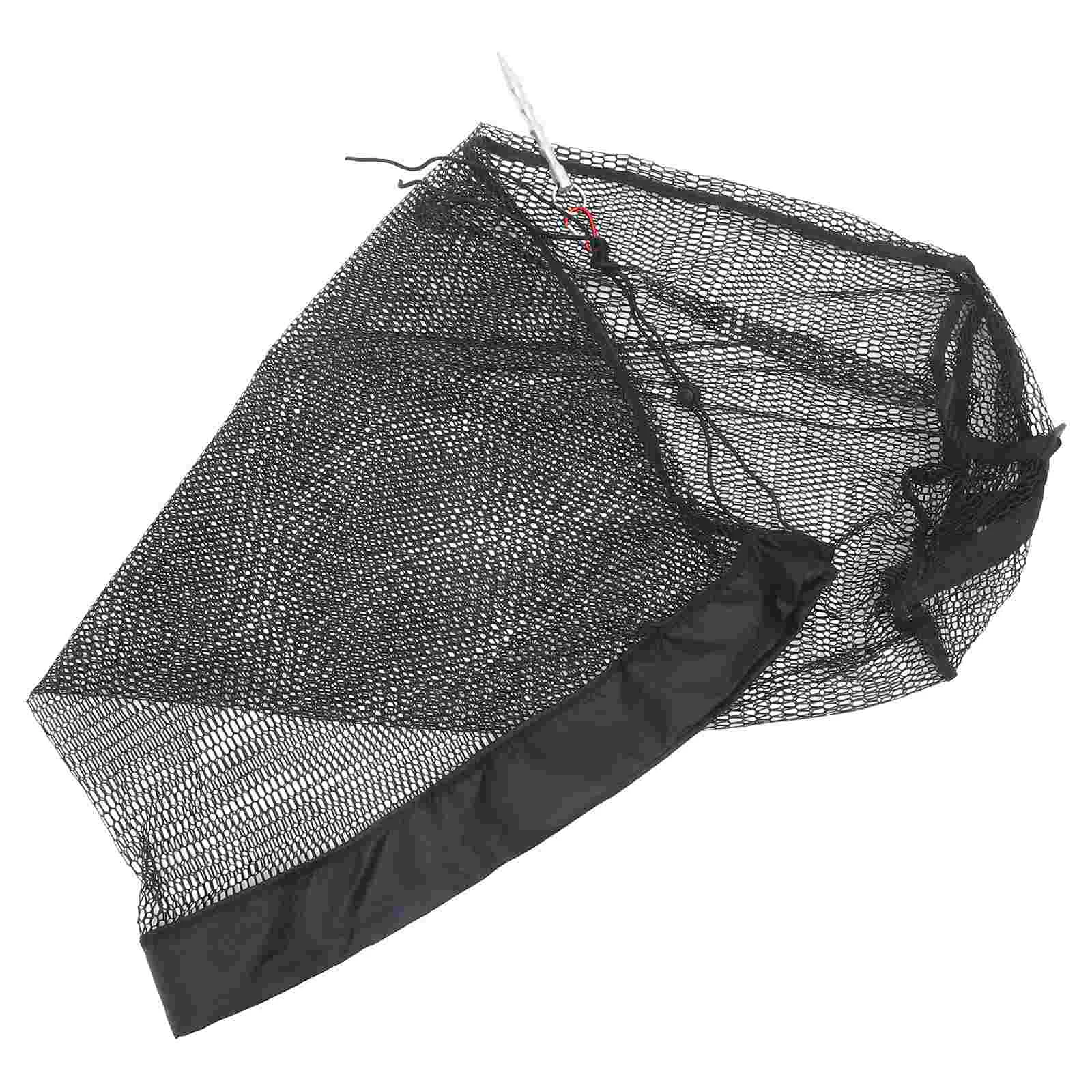 

Foldable Fish Protection Folding Fishing Net Live Bait Bucket Aerator Nylon Mesh Netting