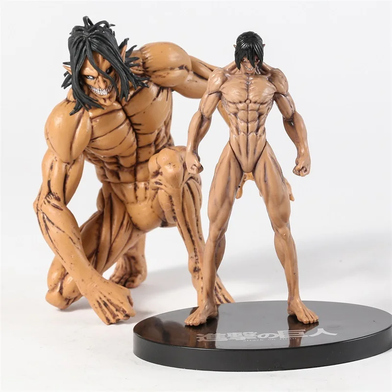 

Фигурка Эрена джейгера из атаки на титанов, мультяшный персонаж, модель, игрушки, кукла, коллекционная настольная кукла