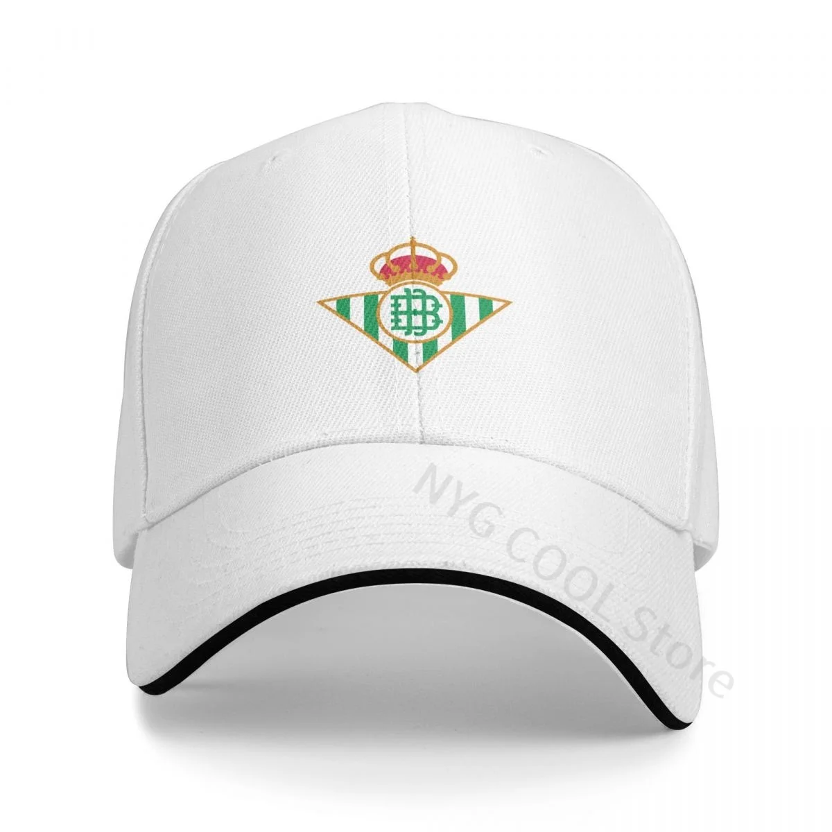 

Betis Logo Baseball Cap Summer Unisex 2023 Casual Sandwich Baseball Cap Personalized Casual Hat