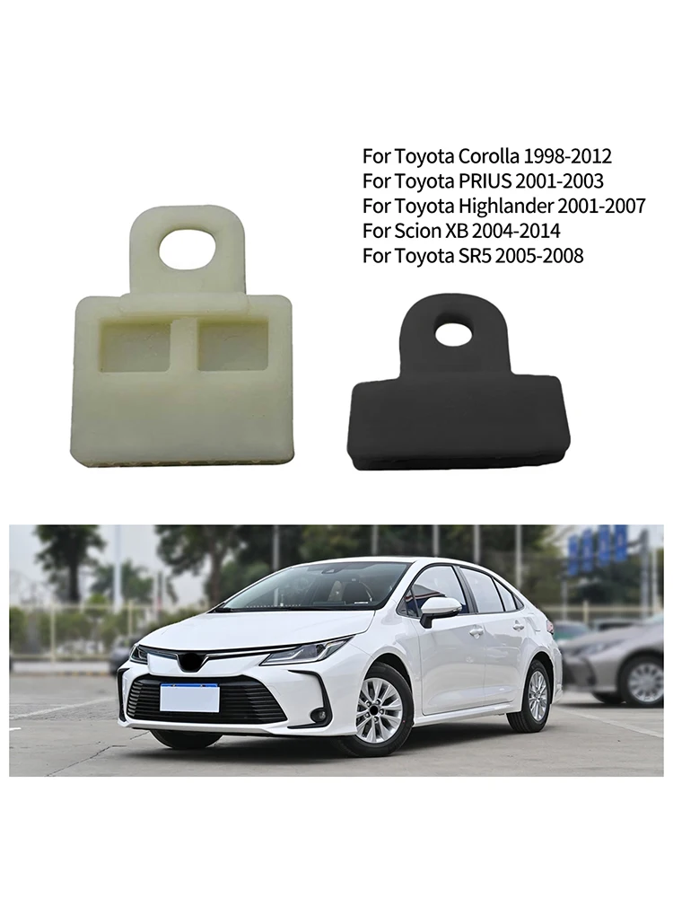 

2PCS Car Tools Door Glass Channel Clips Power And Manual Sash Clip For Toyota Corolla High Quality Door Glass Clips Accessory