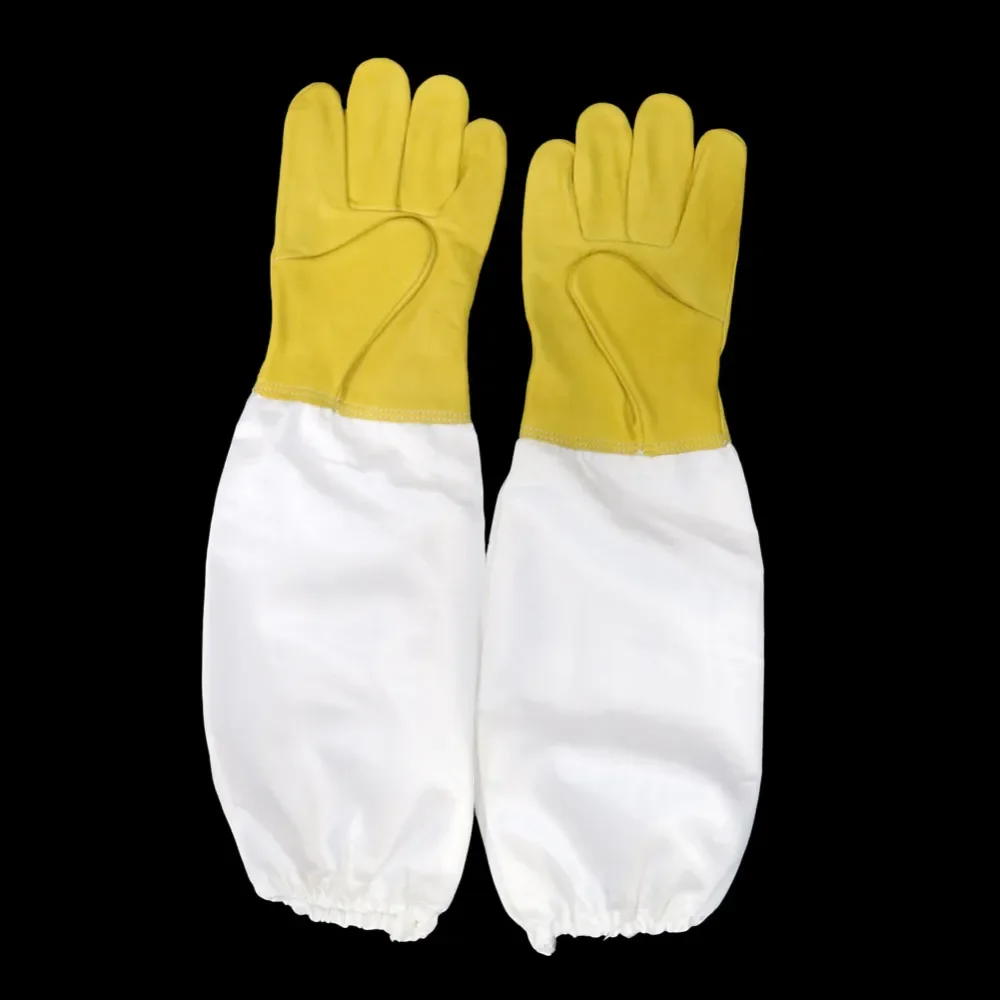 gloves Sheepskin Gloves Anti-bee Anti-sting for Professional Apiculture Beekeeper Bee Keeping Tools 1 Pair