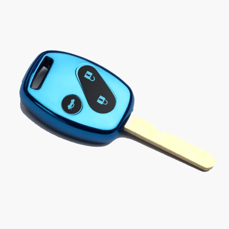 

Горячая Распродажа, 2/3 кнопок, чехол из ТПУ для Honda Fit Civic Jazz, Pilot, строительные аксессуары