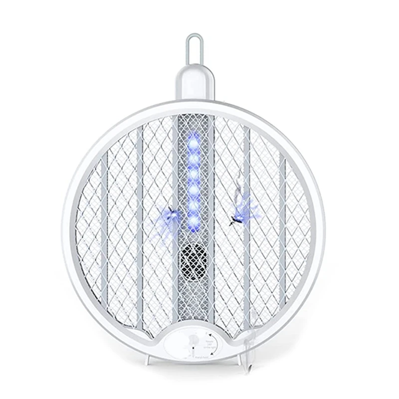 

Лампа-убийца от комаров, 3500 в, USB, перезаряжаемая, Регулируемый угол наклона, Электрическая мухобойка, летучая мышь