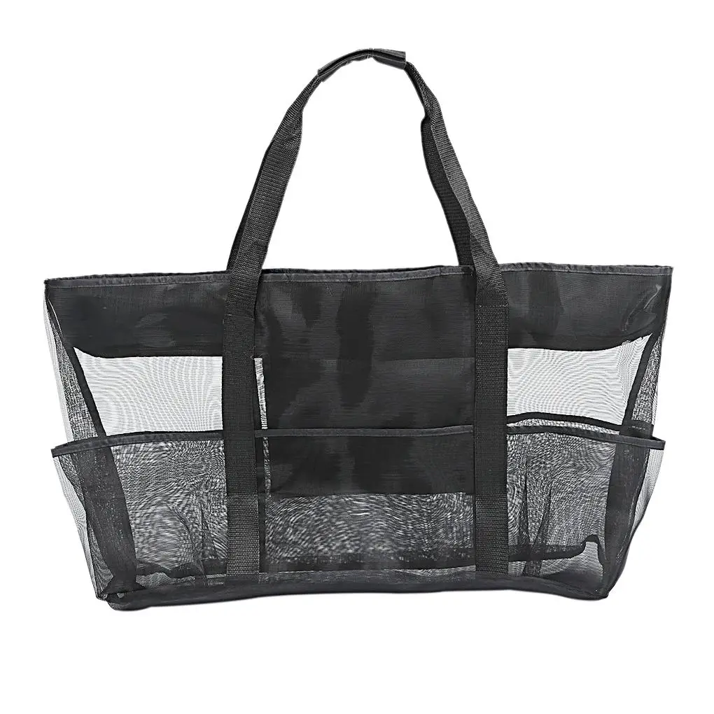 

Beach Storage Bag Outdoor Swimming Beach Walking Toiletry Toys Slippers Large Capacity Storage Pouch Handbag