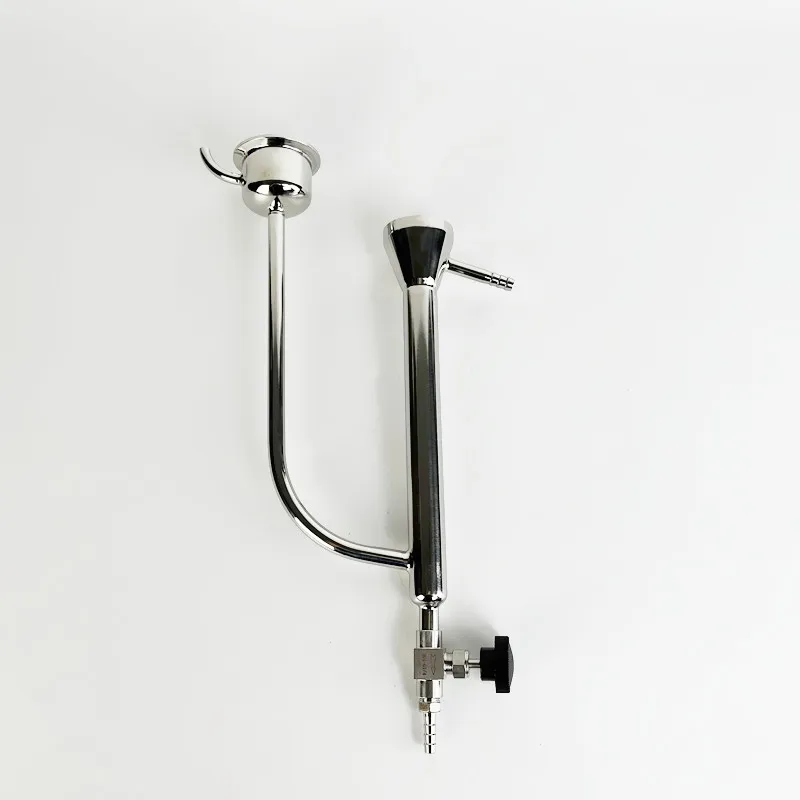 

2 "od 64 мм тройной зажим, корпус попугая с 1/4", мужская молотилка для дистилляции, инструменты для производства вина, нержавеющая сталь 304