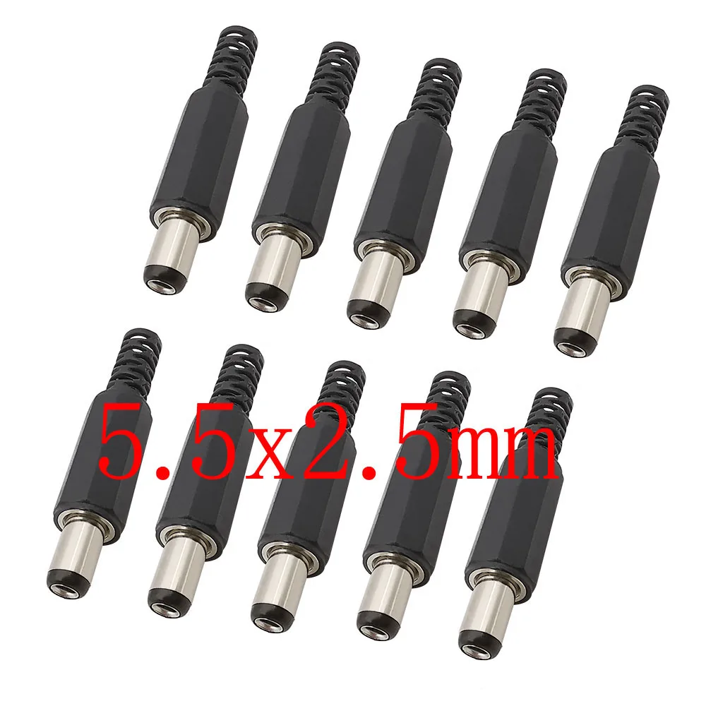 

10 шт. адаптеры питания постоянного тока LOCHEUK разных размеров для пайки