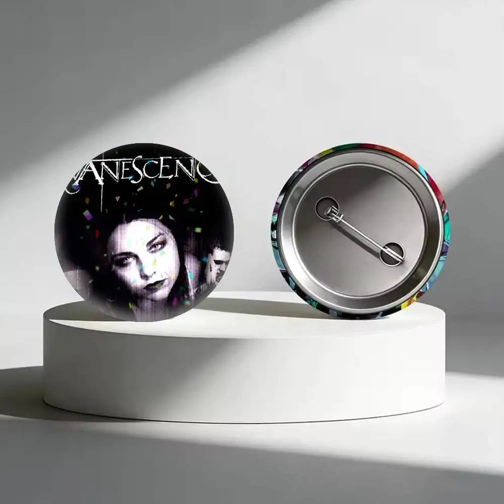 Фото Значки Evanescence A-Amy Lee 25, 32, 44, 58, 75 мм, персонализированные круглые броши-пины, аксессуар, подарок №2