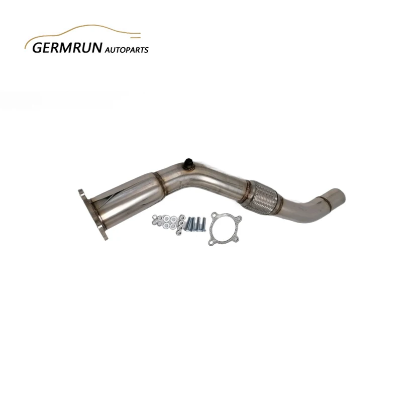 

3" Stainless Steel Downpipe Fit For Audi 09-16 A4/10-16 A5/13-16 Allroad/11-17Q5 2.0T