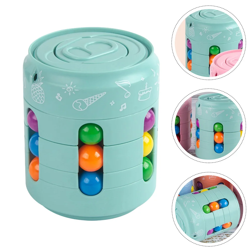 

Toy Toys Fingertip Cube Bean Kids Rotating Fidget Game Intelligence Puzzle Sensory Children Reliever Stress Small Puzzles