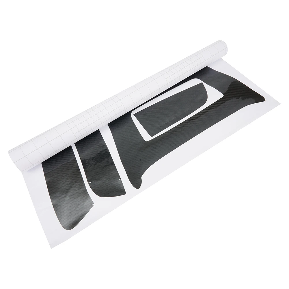 

For BMW 3-Series 2005-2012 E90 Car Interior Accessories Carbon Fiber Stickers Central Control Gear Shift Panel Trim Cover