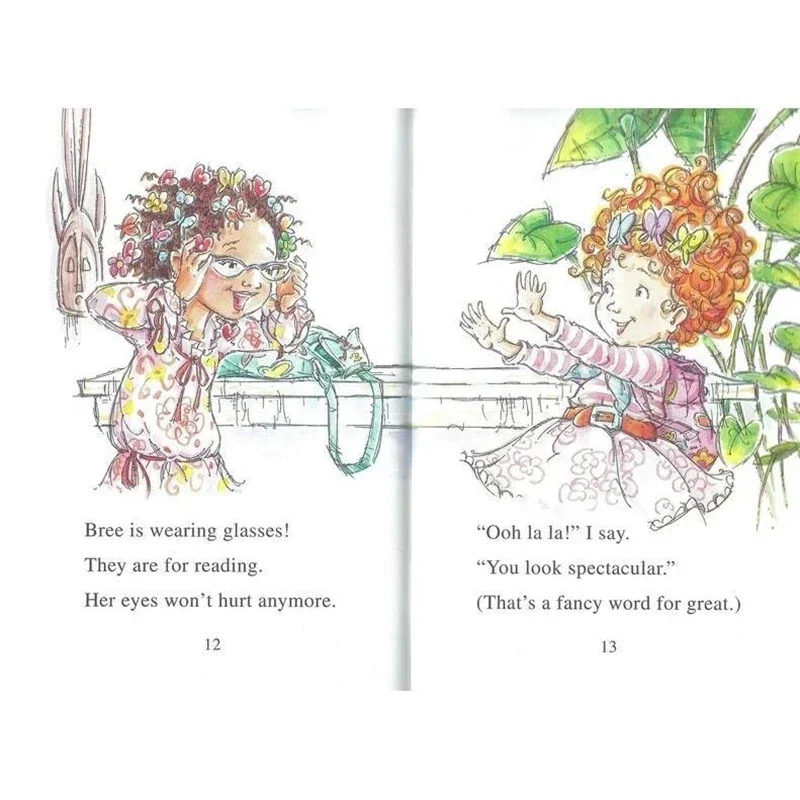 30 Books/Set I Can Read Fancy Nancy Manga Book Sets in English Learning Reading Picture Books for Kids Educational Booklets