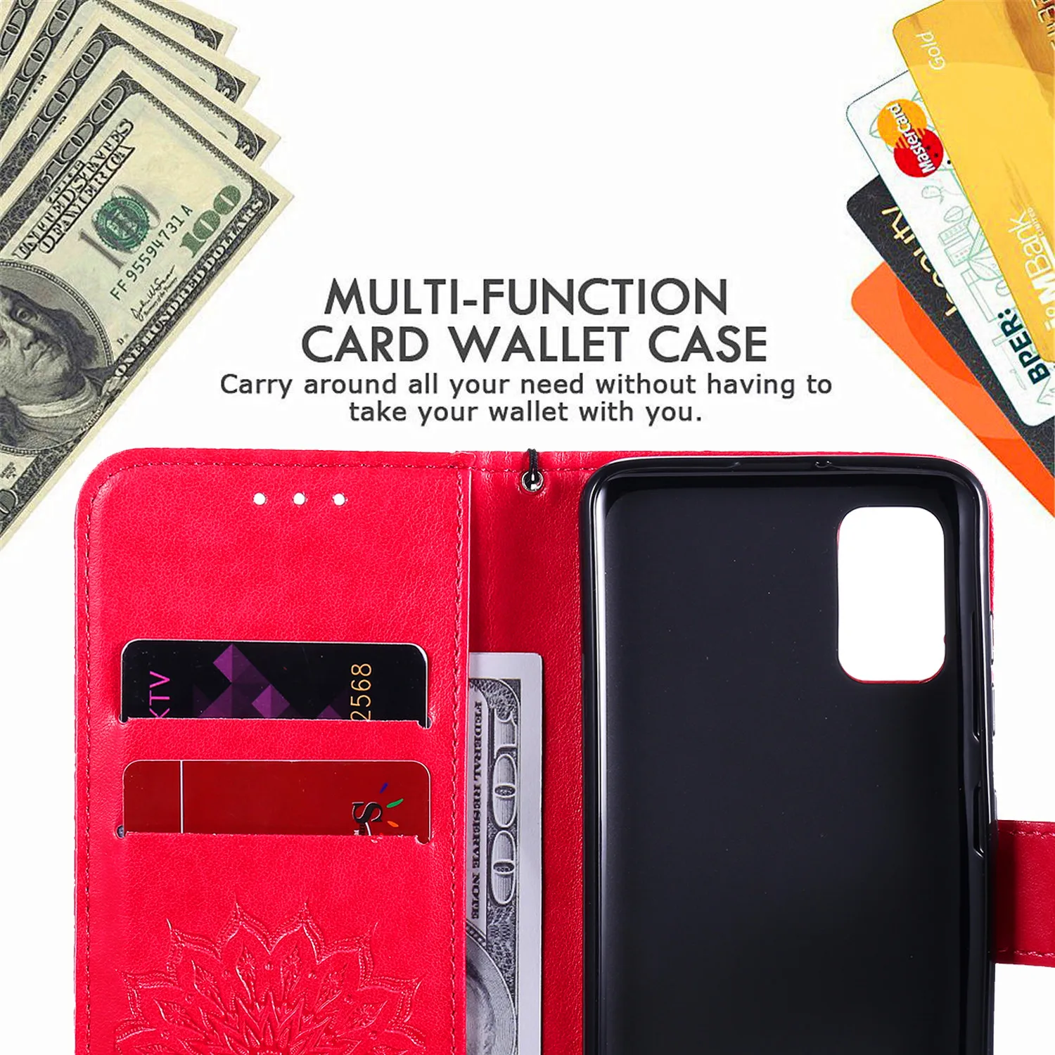 pu leather wallet case for huawei honor 9 10x lite 7a 8a 7x 8x 6a 6x 8c 9a 9c mate 20 30 pro holder flip stand cover phone coque free global shipping