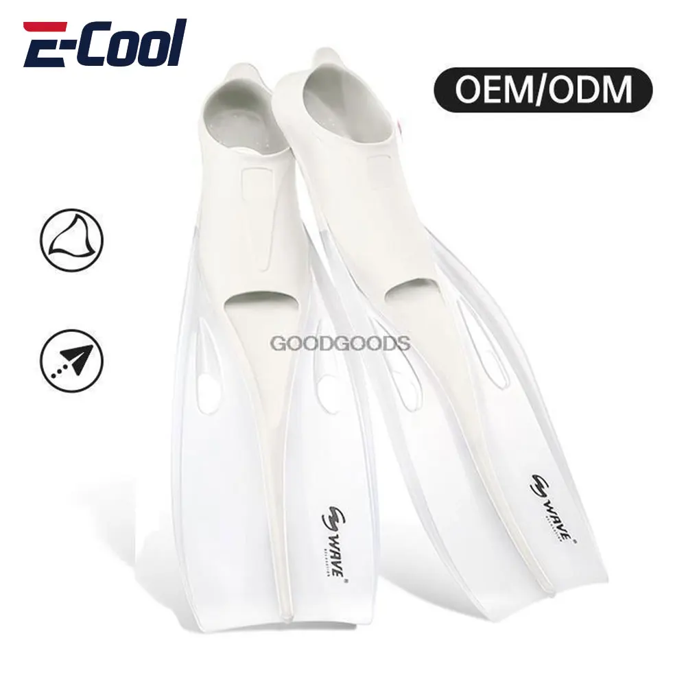 

Professional Non-Slip Swimming Diving Fins Rubber Snorkeling Swim Flippers Flexible Comfort TPR Water Sports Beach Shoes Adult