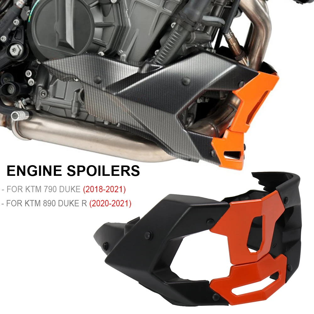 

Передний спойлер двигателя мотоцикла 2020-2021, защитный чехол для 790 DUKE 2018-2021/ 890 DUKE R