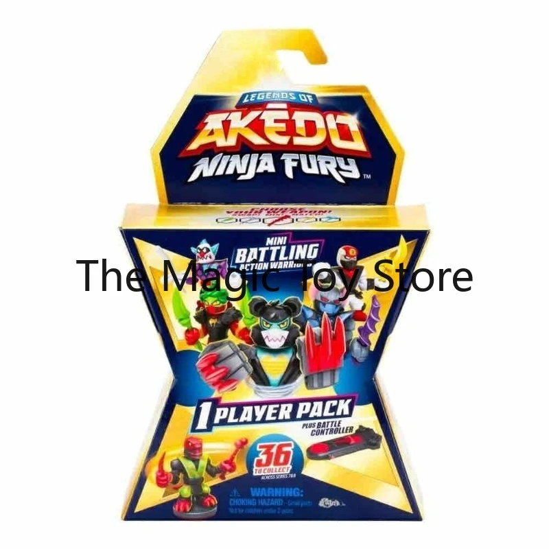 Фото Коллекционные фигурки AKEDO Ninja Fury Battle Action Figures S1 S3 S7, лимитированная серия, игрушки-сюрпризы в закрытых коробках для коллекционирования №4