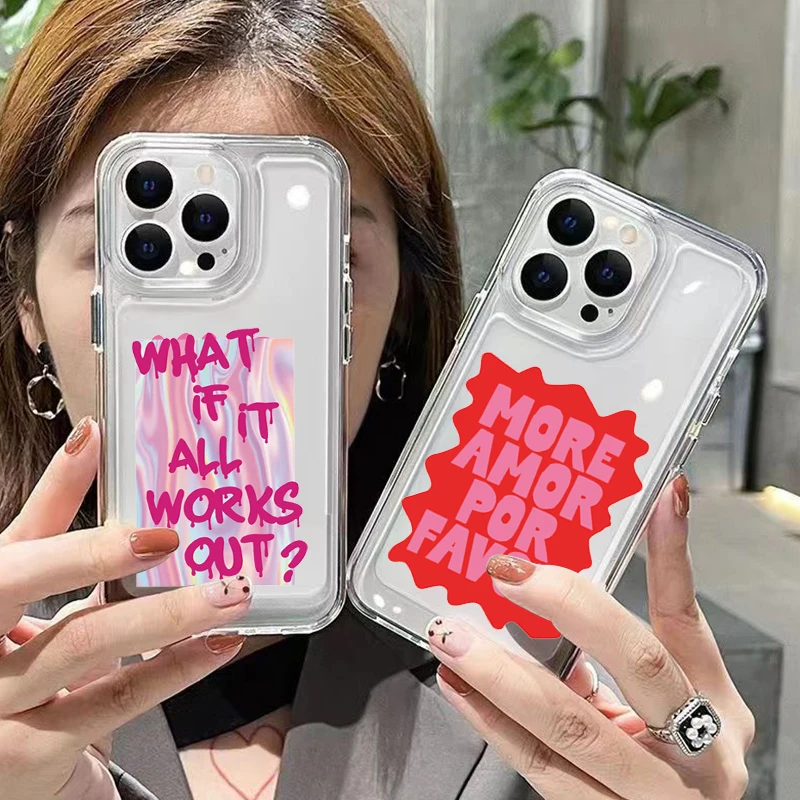 Прозрачный космический чехол с цветным алфавитом и граффити для Oppo A2 A3 A9 A5 A16 A53 A55