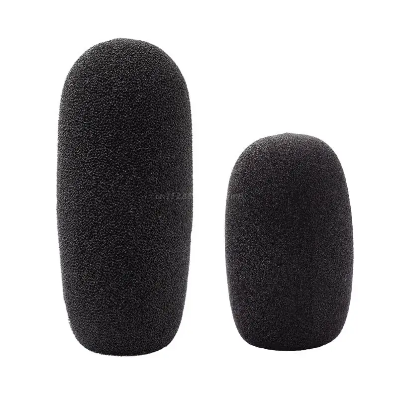 R2LB Foam windscreen mic windshields quality foam cover suit for David Clark M-7 headset microphones