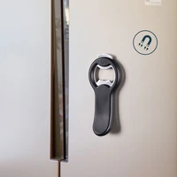 kitchendao stick to refrigerator magnetic beer bottle opener with cap catcher