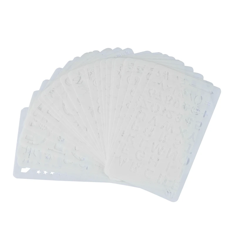 

Трафарет для журнала, 24 шт.