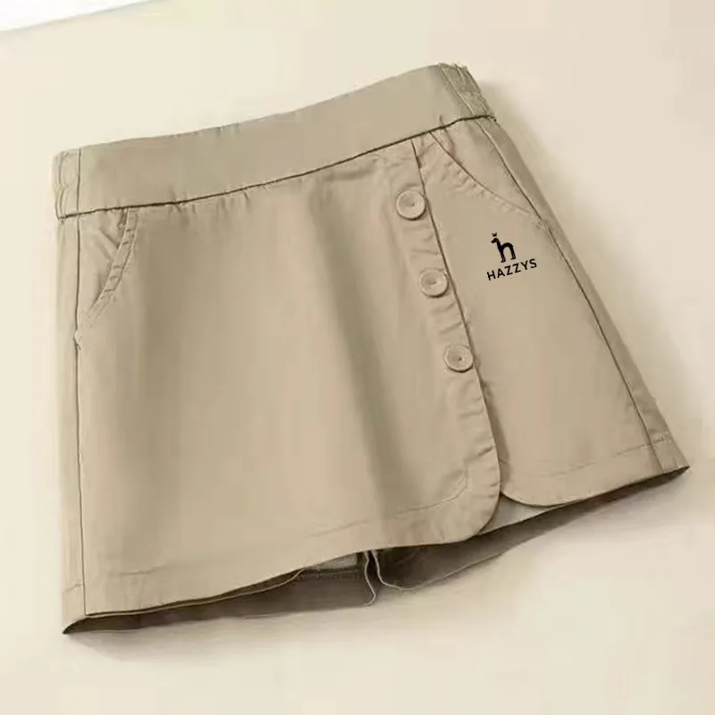 Women Golf Wear Shorts 2023 Summer ladies Golf A-line skirt Wide-leg pants High waist Safety pants Mini Skirt Tennis golf Shorts