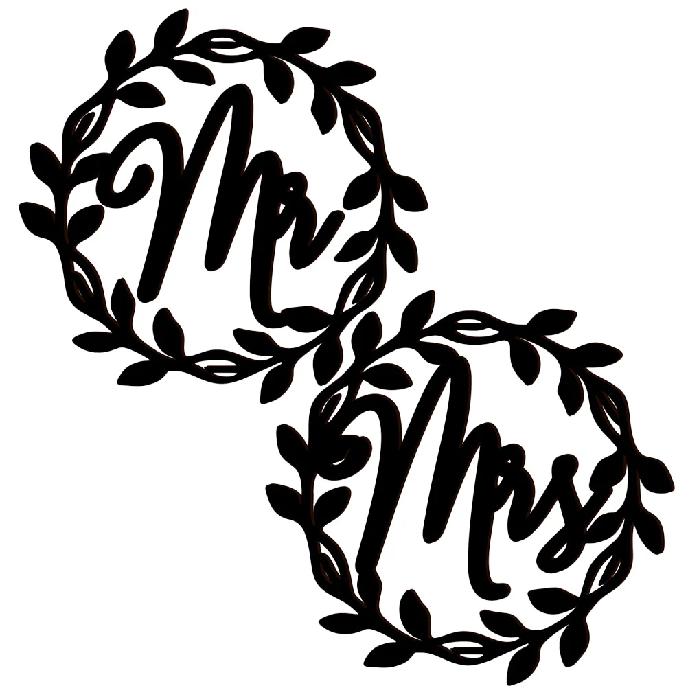 Стул знак список свадебной фотобудки реквизит знаки мистера и миссис орнамент