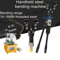 manual hydraulic bending machine electric steel bending machine 18 type steel split type steel bending machine