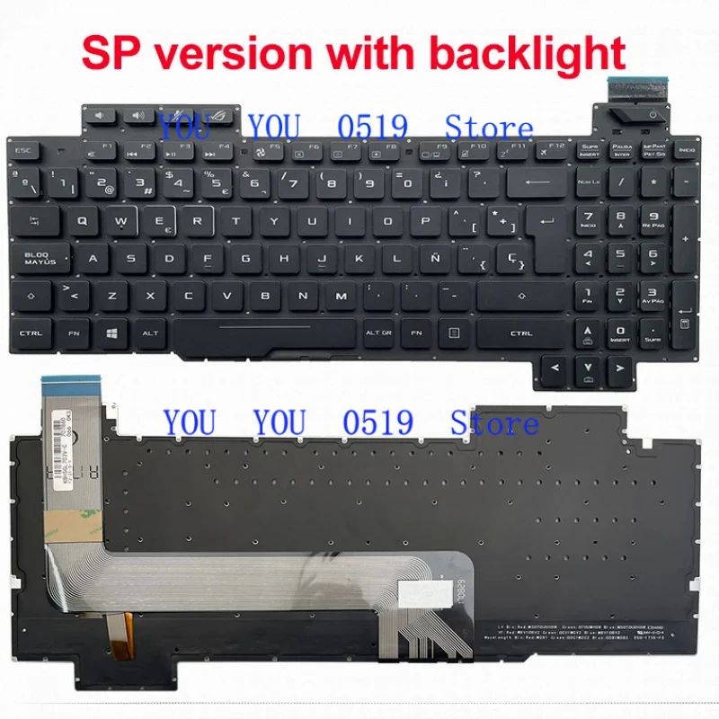 Фото Новая клавиатура для ноутбука ASUS GL503 GL503V GL503V GL503VD GL503VD GL703 GL703V GL703VD GL703VD GL703VM №3