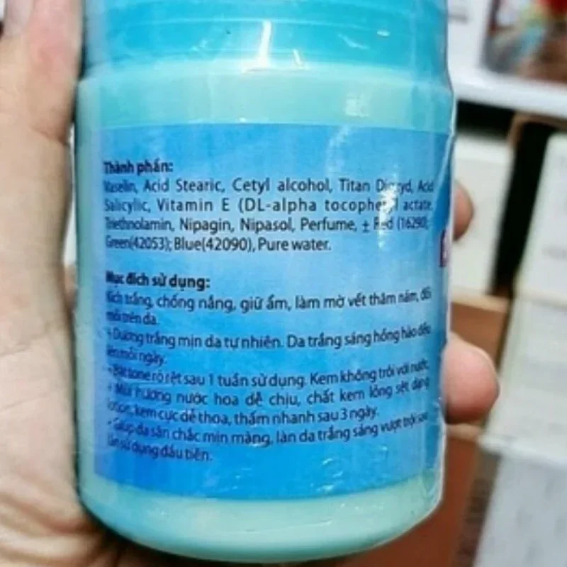 Kích Siêu 3X Bạch Ngọc Xanh Kem Body Bach Ngoc Trắng ọc Chính 200g