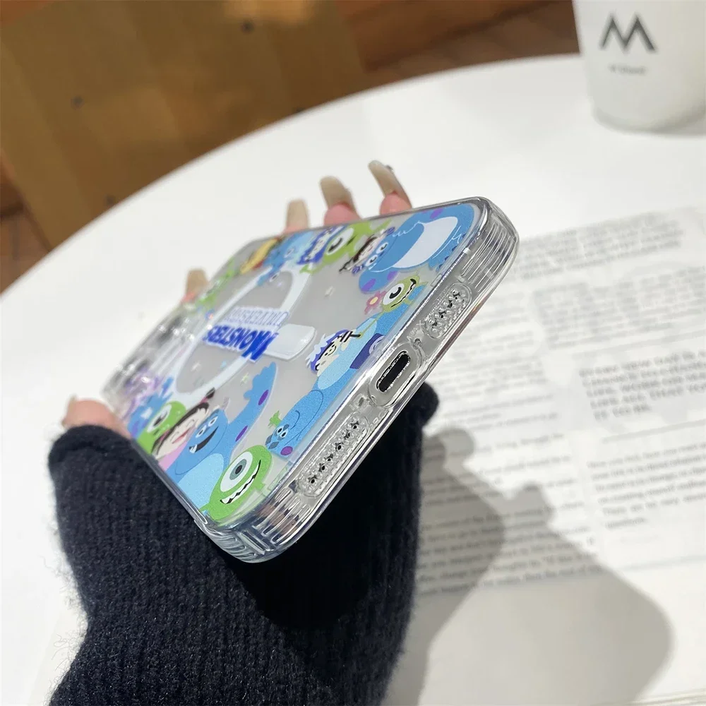 Магнитный чехол Magsafe для телефона с героями мультфильмов Университет монстров