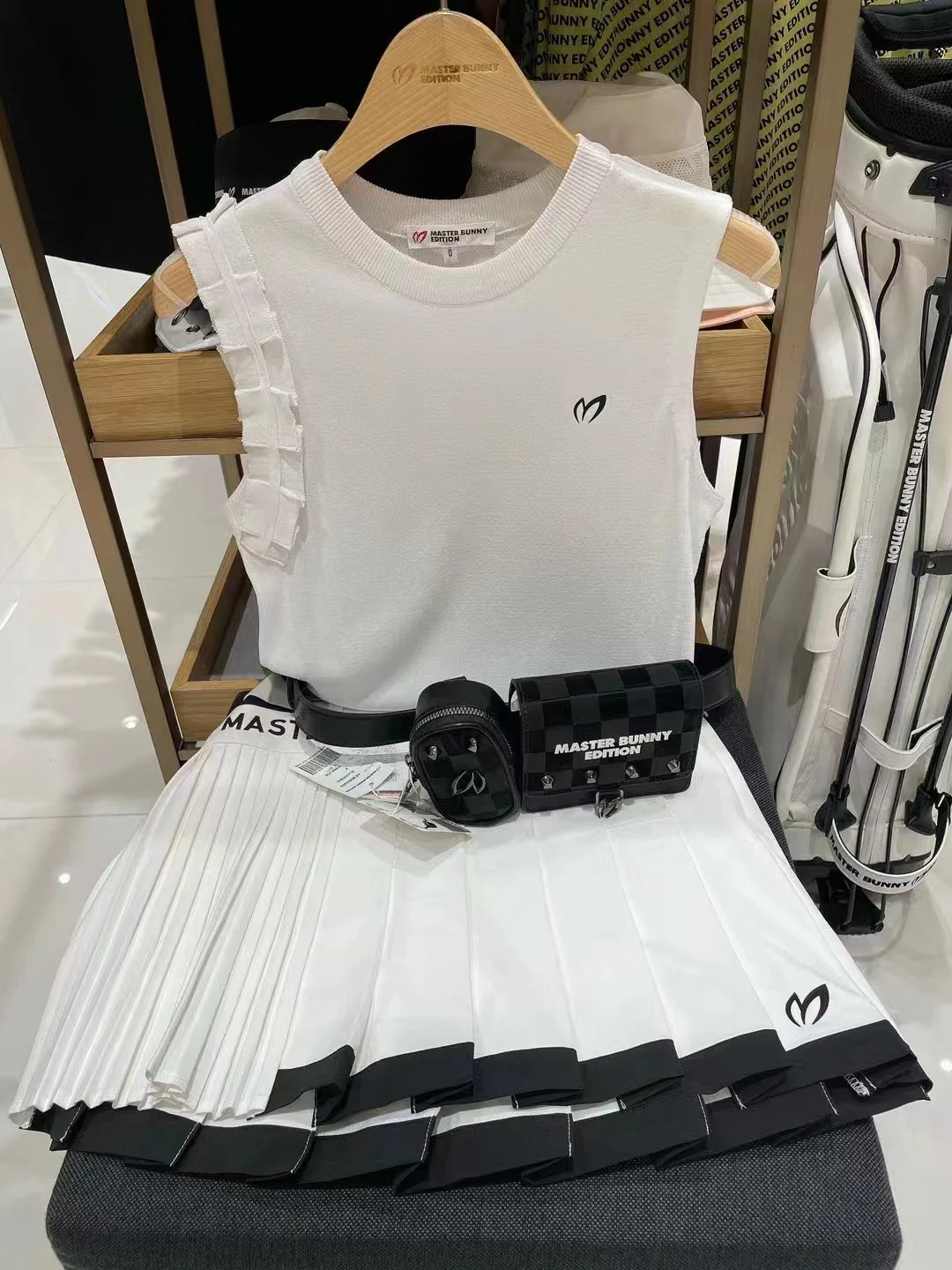 Tennis Skirt for Women Athletic Golf Skorts Skirts with Shorts Workout Running Sports