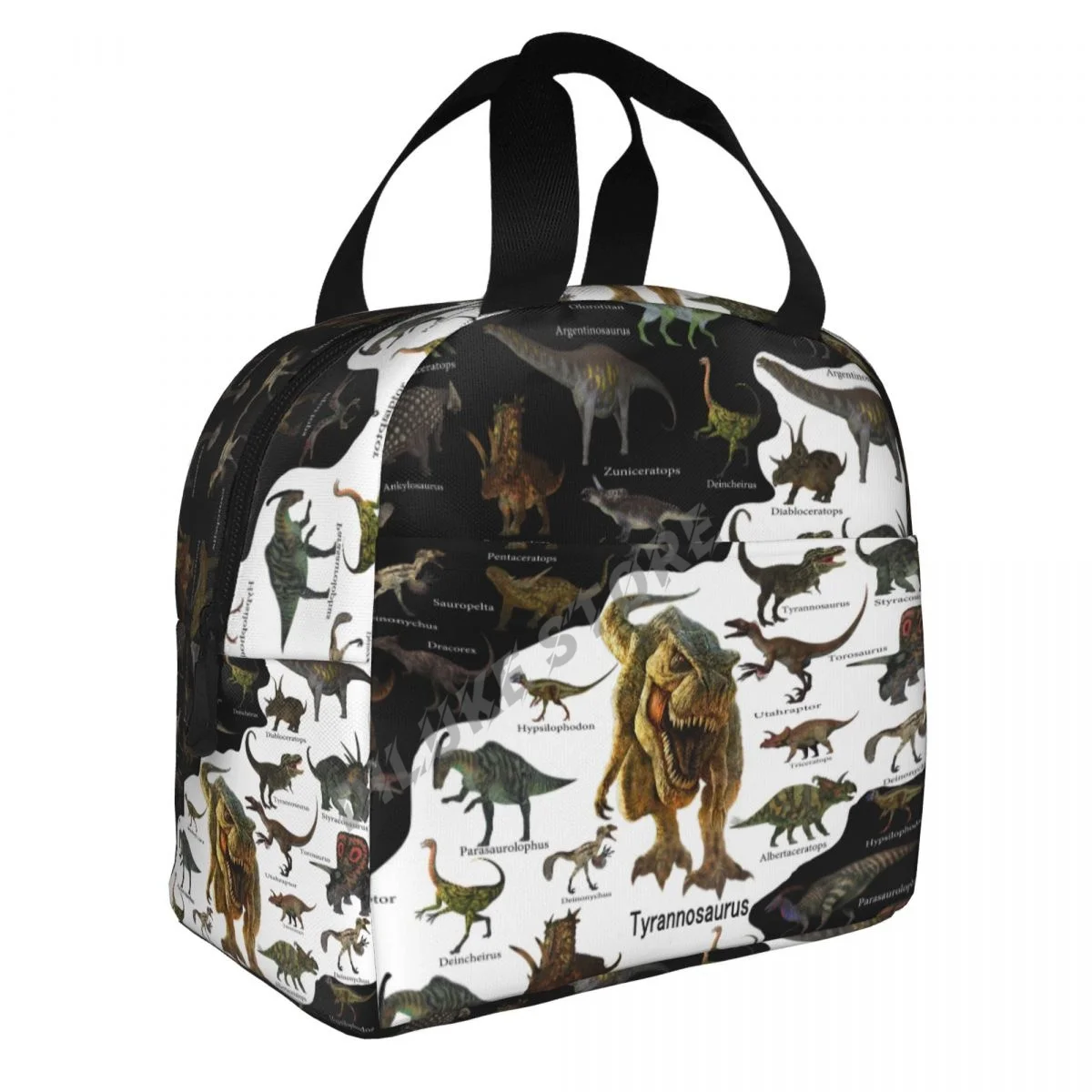 

3d Dinosaur insulated Lunch Bags Print Food Case Cooler Warm Bento Box for Kids Lunch Box for School