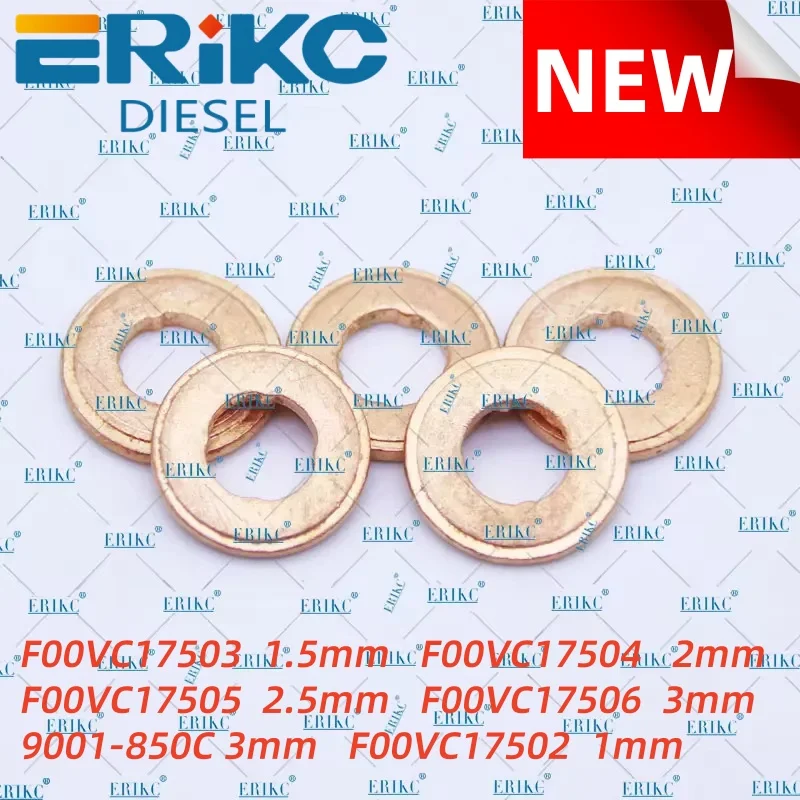 

F00VC17502 F00VC17503 F00VC17504 Медные прокладки F00VC17505 F00VC17506 Медная прокладка шайбы 9001-850C для инжектора