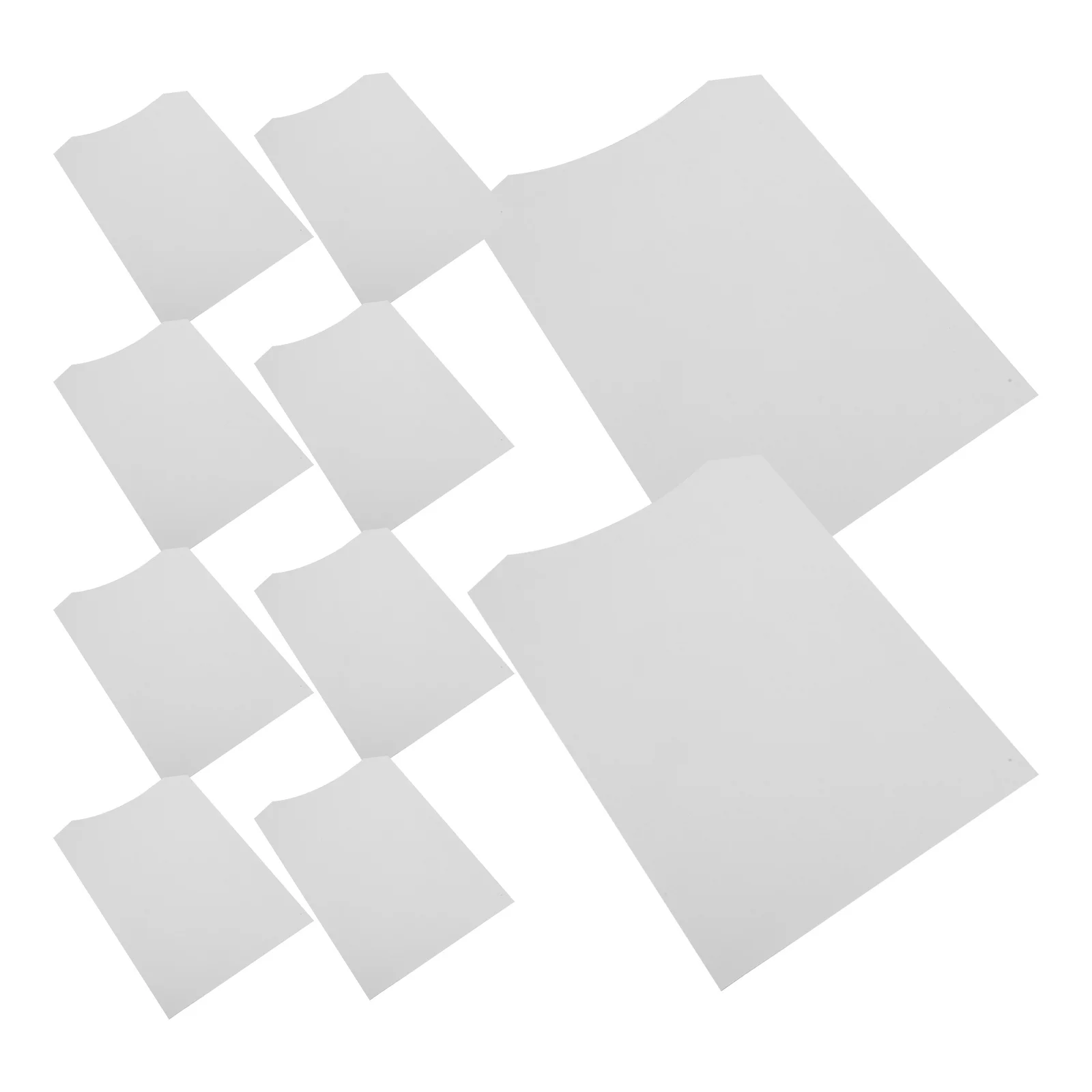 10 шт. упаковка для одежды картонная рубашка подкладка футболки с лацканами