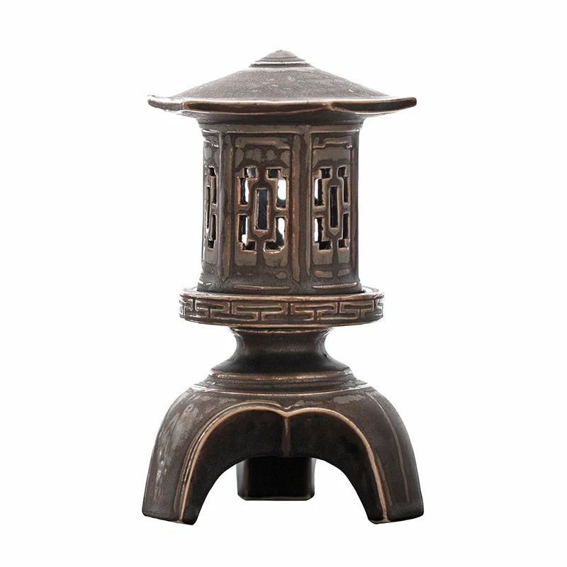 

Китайская антикварная ароматическая горелка для маяков, ароматическая спираль, ароматический освежитель, креативное керамическое настоль...