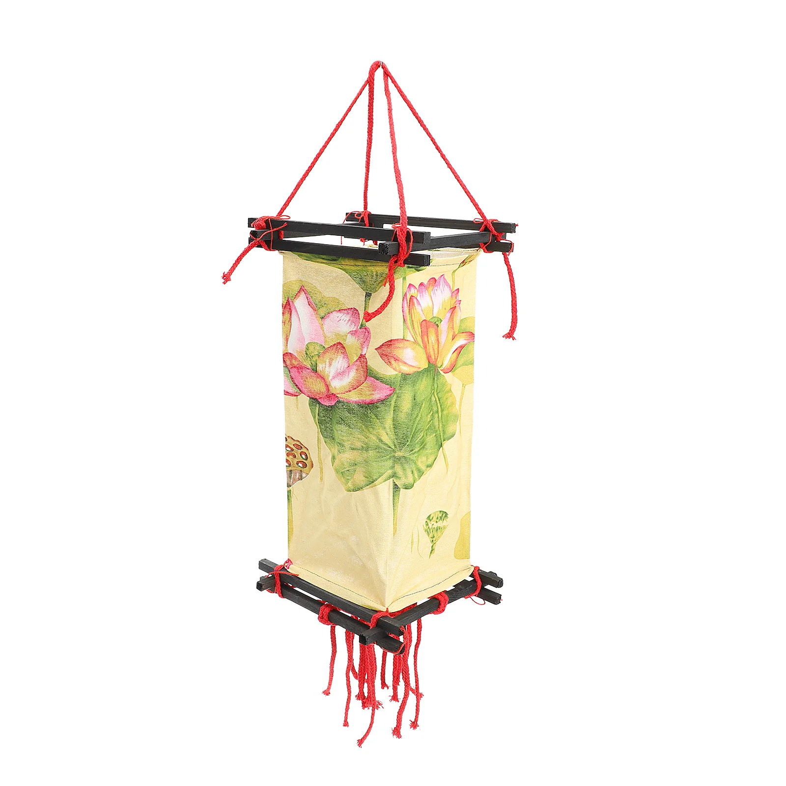 

Lantern Hanging Lanterns Chinese Cloth Lamp Paper Japanese Traditional Silk Small Dye Tie Style Pattern Adorn Vintage Asian