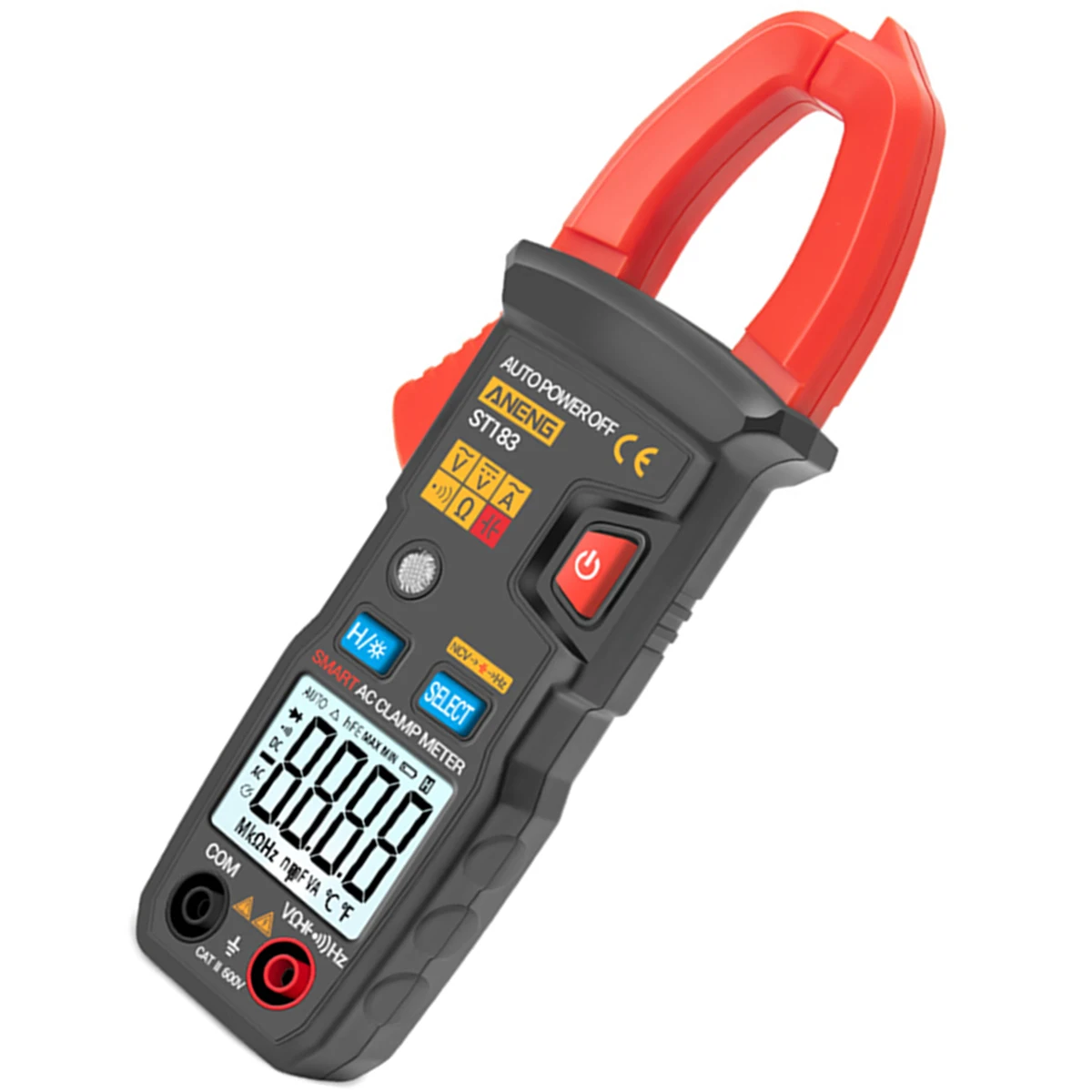 Digital Clamp Meter 6000 Counts AC Current DC/AC Voltage Capacitance Tester True RMS Multimeter digital |
